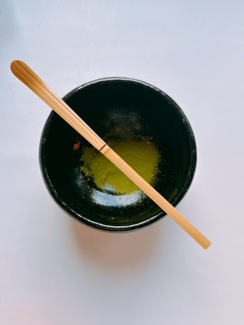 Chashaku (White Bamboo Matcha Scoop) - Tango Tanimura