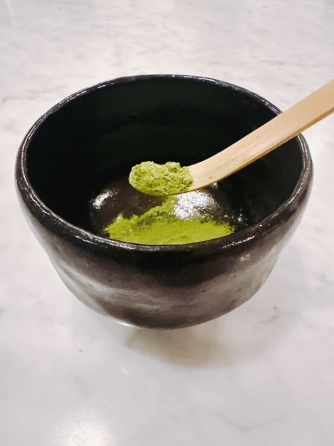 Chashaku (White Bamboo Matcha Scoop) - Tango Tanimura