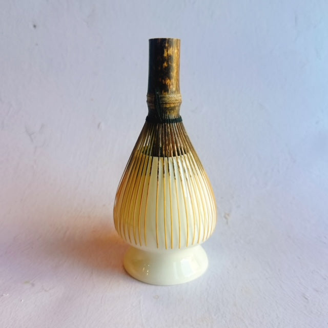 White Ceramic Matcha Whisk Stand